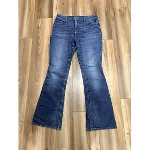 Chico's Bootcut Jeans 1R Or Sz 8 Medium Wash Blue Denim